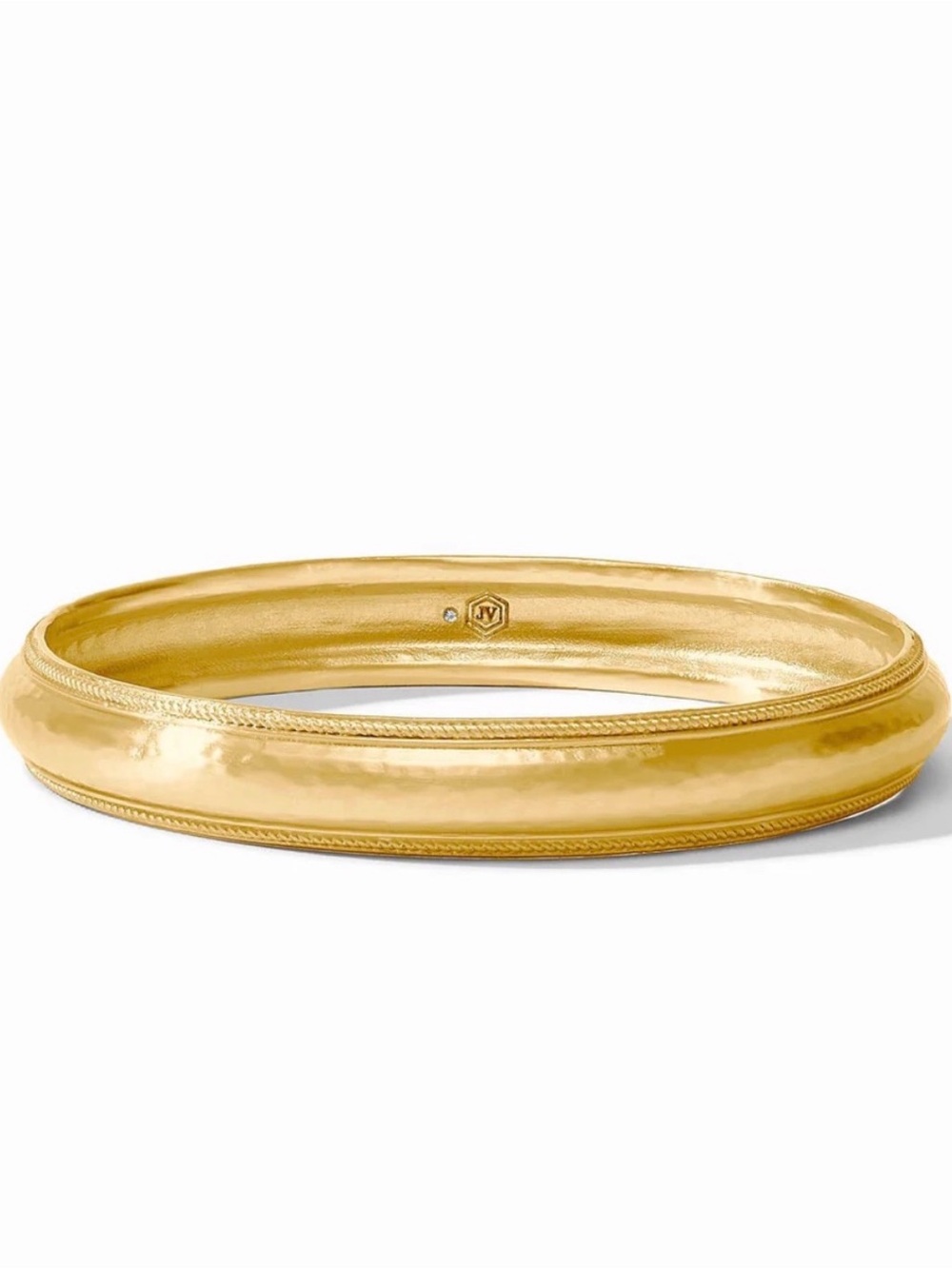 Julie Vos Gold Twist Bangle Bracelet - Picture 3 of 3